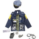 Website image Police Officer Costume For Kids - One Size 3 - 8yrs