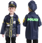 Website image Police Officer Costume For Kids - One Size 3 - 8yrs - Image 3