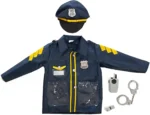 Website image Police Officer Costume For Kids - One Size 3 - 8yrs - Image 5